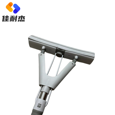佳耐杰 加宽对挤海绵拖把免手洗对挤胶棉拖把 33cm/把