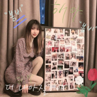 维诺亚手作DIY照片墙拍立得实木框可挂墙照片情侣闺蜜礼物