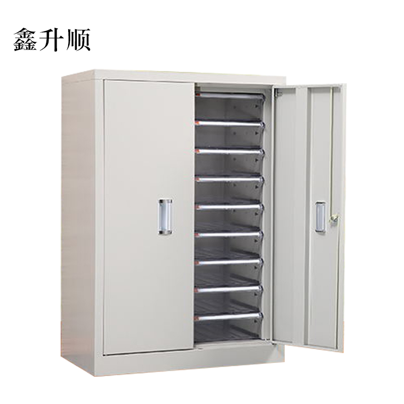 鑫升顺文件柜抽屉式票据多层分类箱档案柜合同资料架烘焙收纳样品柜带门18抽柜
