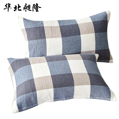 华北昶隆 枕巾复古蓝 50x80cm/条