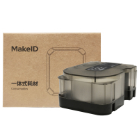 Makeid WQS-07FRD 线缆标签 25mm*38mm+25mm 1 盒 红色