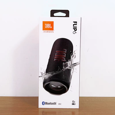 JBLFLIP6音乐万花筒六代便携式蓝牙音箱黑色