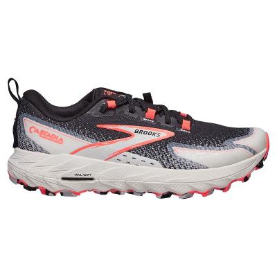 Brooks女款耐磨透气越野跑鞋轻盈舒适防滑设计适合多种地形