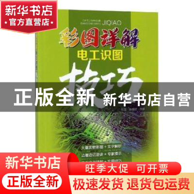 正版 彩图详解电工识图技巧 张玉 孙雅欣 中国电力出版社 978751