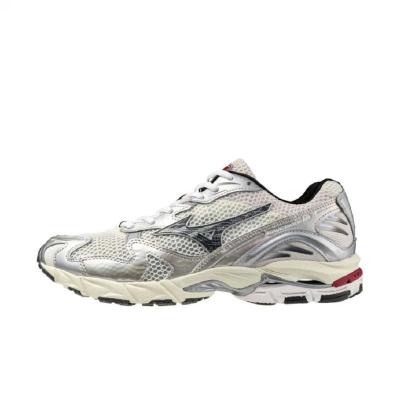 MIZUNO Wave Rider 10美津浓男士复古跑步鞋环保材料轻盈运动鞋