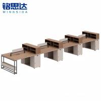 铭思达屏风工位5.6米八人张