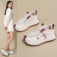 ins韩版新款老爹鞋女2026春季跑步休闲厚底增高鞋