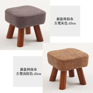 森美人小凳子家用矮凳实木方凳换鞋凳时尚创意成人客厅儿童沙发凳茶几凳