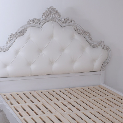 实木床欧式床双人床1.8米主卧床花公主床婚床简欧床法式床