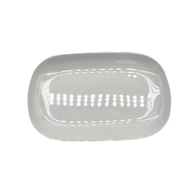 先互丁 密胺仿瓷毛巾碟料碟菜碟 多规格 个