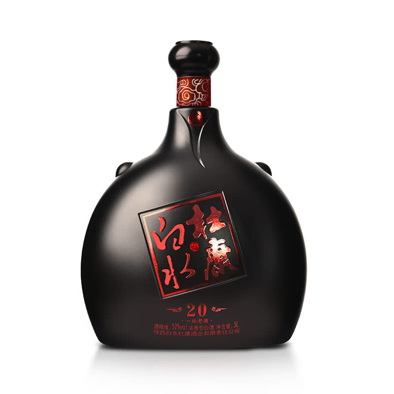 【酒仙网】52度白水杜康一坛老酒5000ml 大容量 口粮酒