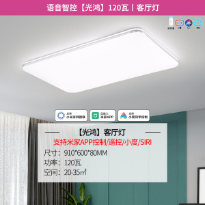 雷士照明现代简约吸顶灯北欧吸顶灯温馨浪漫客厅灯大气客厅吸顶灯客厅灯
