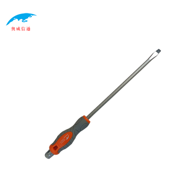 奥威信通 穿心螺丝刀 手动一字敲击起子 8*250mm AWXT-28034 把