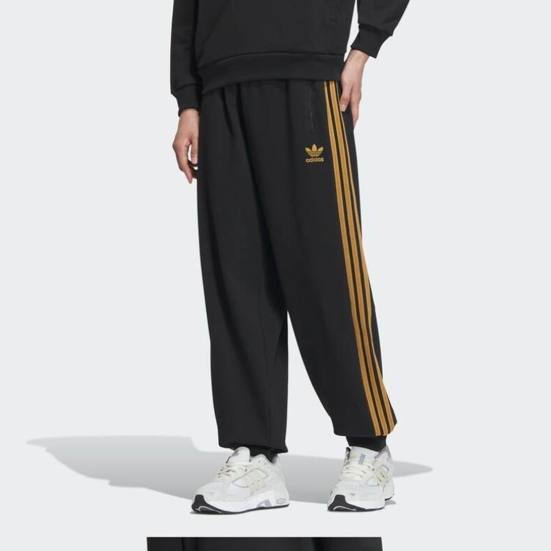 adidas/阿迪达斯三叶草长裤运动休闲舒适透气针织男裤IX4210 C