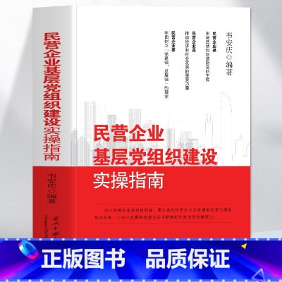 [正版] 民营企业基层党组织建设实操指南 民营经济企业党支部建设工作内容 企业管理市场营销经济学基础建设党员思想政治学