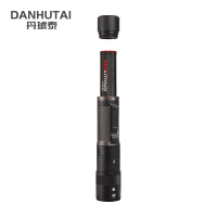 丹琥泰DHT-L4 3W IP67 USB充电式可变焦高亮LED手电筒 (计价单位:个) 黑色