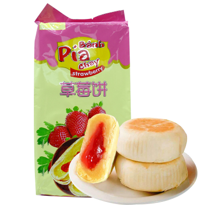 麦里香榴莲饼芒果饼蓝莓饼300gx2包糕点芒果饼夹心零食