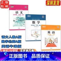 语数英A版[三本] 五年级下 [正版]五年级下册语数英A版知识与能力训练 深圳出版社