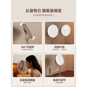 橡木梳妆台斗柜一体床尾收纳柜卧室轻奢中古风化妆桌转角书桌实木