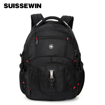 SUISSEWIN瑞士双肩包商务休闲大容量背包SN9932