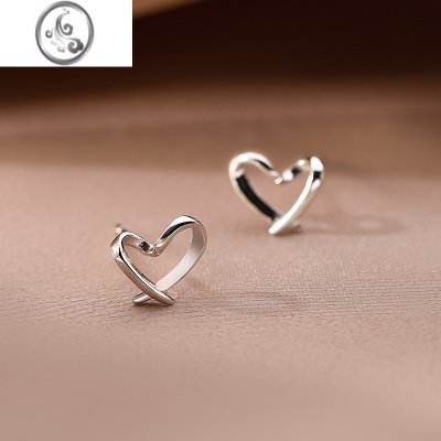 JiMi999银银耳钉女2023年新款潮小众设计高级感925耳环养耳洞2022耳饰