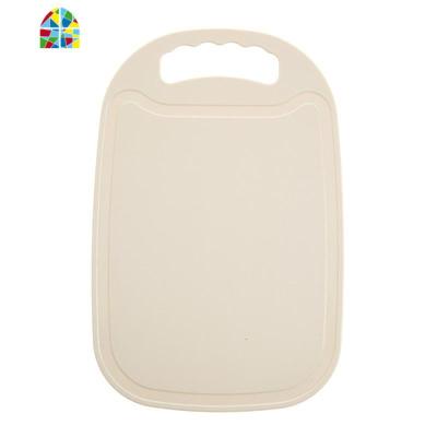 小麦切菜板砧板案板厨房刀板塑料家用水果大号宝宝辅食擀面板 FENGHOU 薄款小号米色32*21*0.3