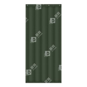 居将 牛津布棉门帘保暖保温门帘防风防寒 绿色1400*2400