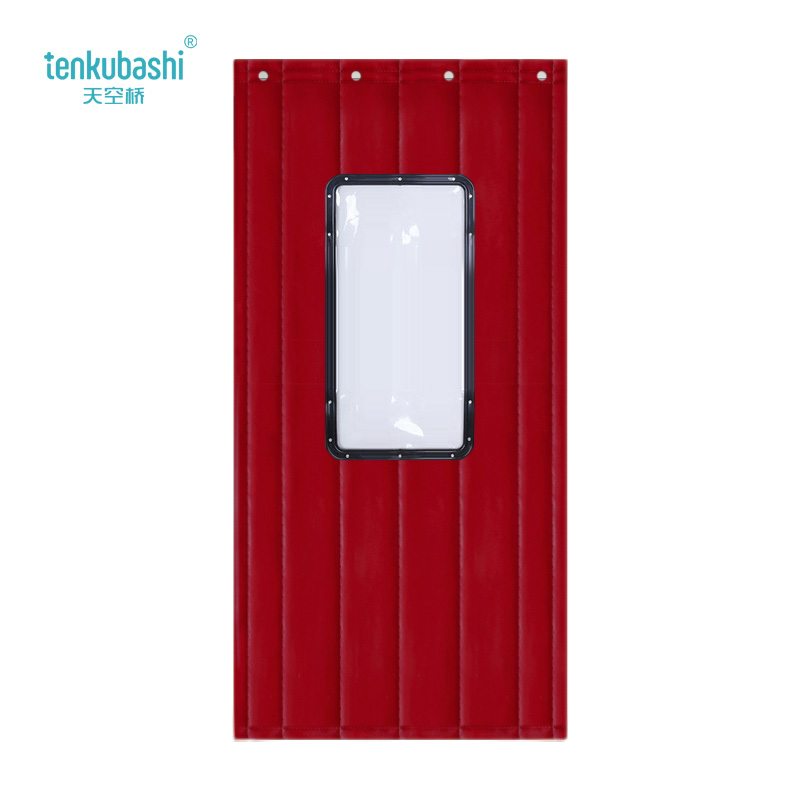 天空桥 棉门帘 MML-36酒红色40*80cm五层棉 平方米