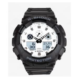 GSHOCK中性手表双显运动手表GA100WD1A防水日韩腕表日常通勤 Black