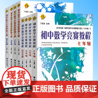 初中数学竞赛教程七八九年级解题手册789年级综合分册奥赛奥数培优初中一二三年级数学竞赛读本题精选国内外竞赛卷丁保荣浙江大