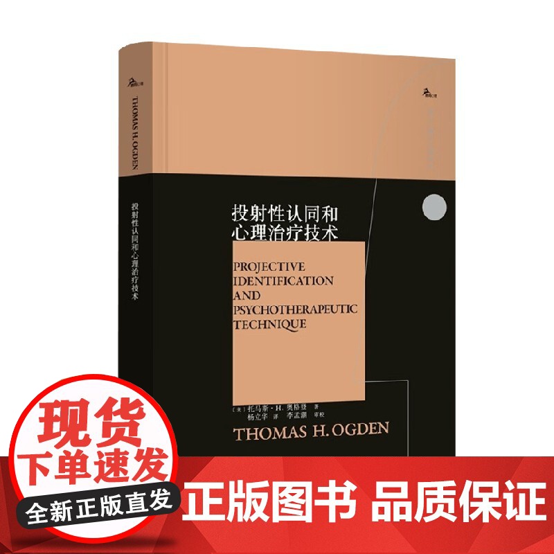 投射性认同和心理治疗技术 托马斯·H.奥格登 著 心理学
