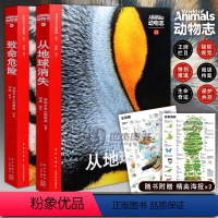 [正版] 动物志01+02 致命危险+从地球消失 WOA系列 动物王国 爬行界空中之王海洋霸主猛禽探秘食物链尽头的风