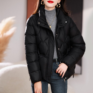 2023新款免洗棉服女短款加厚显瘦羽绒棉衣韩版宽松立领小棉袄外套