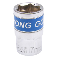 12.5mm1/2系列六角套筒 17mm