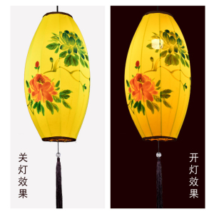 铁迅布艺橄榄灯笼X36 个