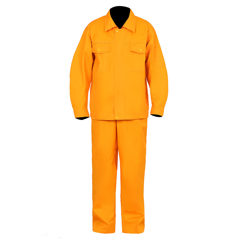 盾之源 工作服 灰蓝黄三色 各尺码 套(170黄色)