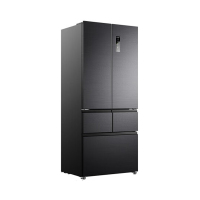 美菱AI系列507升法式多门冰箱家用超薄零嵌入式主动除菌净味一级能效风冷无霜BCD-507WFPU9CZX