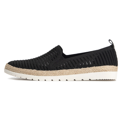 Skechers斯凯奇健步鞋女鞋新款透气运动鞋户外一脚穿休闲鞋113245-BLK ZP