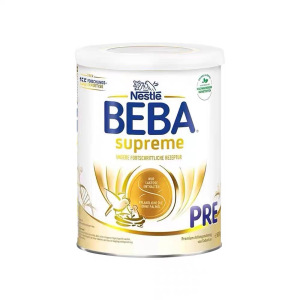 新版 德国雀巢BEBA贝巴至尊版SUPREME 6种HMO超高端婴幼儿奶粉Pre段 800g/罐