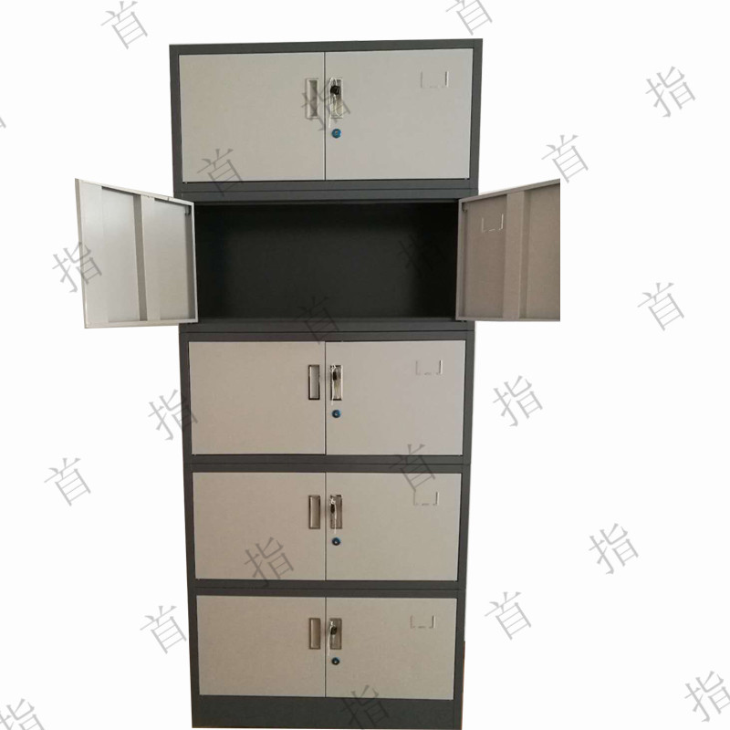 首指(SZ)铁皮柜/套色分体五节档案柜 CX-T025