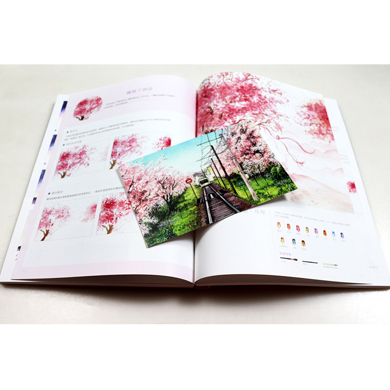 正版新书]水彩梦幻绘 少女心水彩插画入门教程 视频学习版(绘客