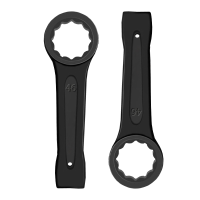 立伟铁牛敲击梅花扳手46mm/把