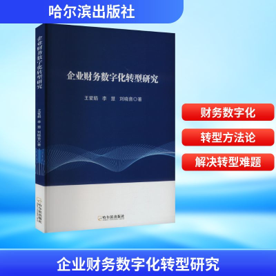 正版新书]企业财务数字化转型研究王爱娟,李慧,刘晓音 著9787548