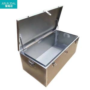爱路达 不锈钢工具箱加厚1.5MM板材加大号100*40*40cm(带液压杆) 个