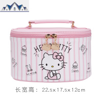 ins风化妆包可爱日系防水便携女学生韩版可爱大容量收纳包 三维工匠
