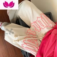 七斓男士潮牌卫裤男款休闲裤子男生美式高街直筒裤vibe宽松运动裤拖地