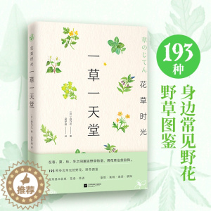 [醉染正版]花草时光-一草一天堂森乃乙书籍生活养花书江苏凤凰文艺出版社鉴赏食用泡茶装饰将花草融入生活治愈身心野花野草图鉴