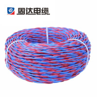 固达电缆 阻燃铜芯双绞线 ZR-RVS-300/300V-2*1 米