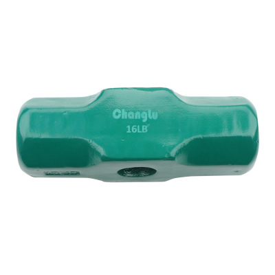 长鹿 重型八角方头锤头 16LB