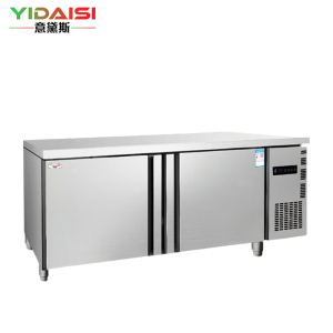 意黛斯(YIDAISI) 工作台 卧式 侧开门 银色 YDS-ZLGZT-1.2C全冷藏款300L电冰箱 直冷款